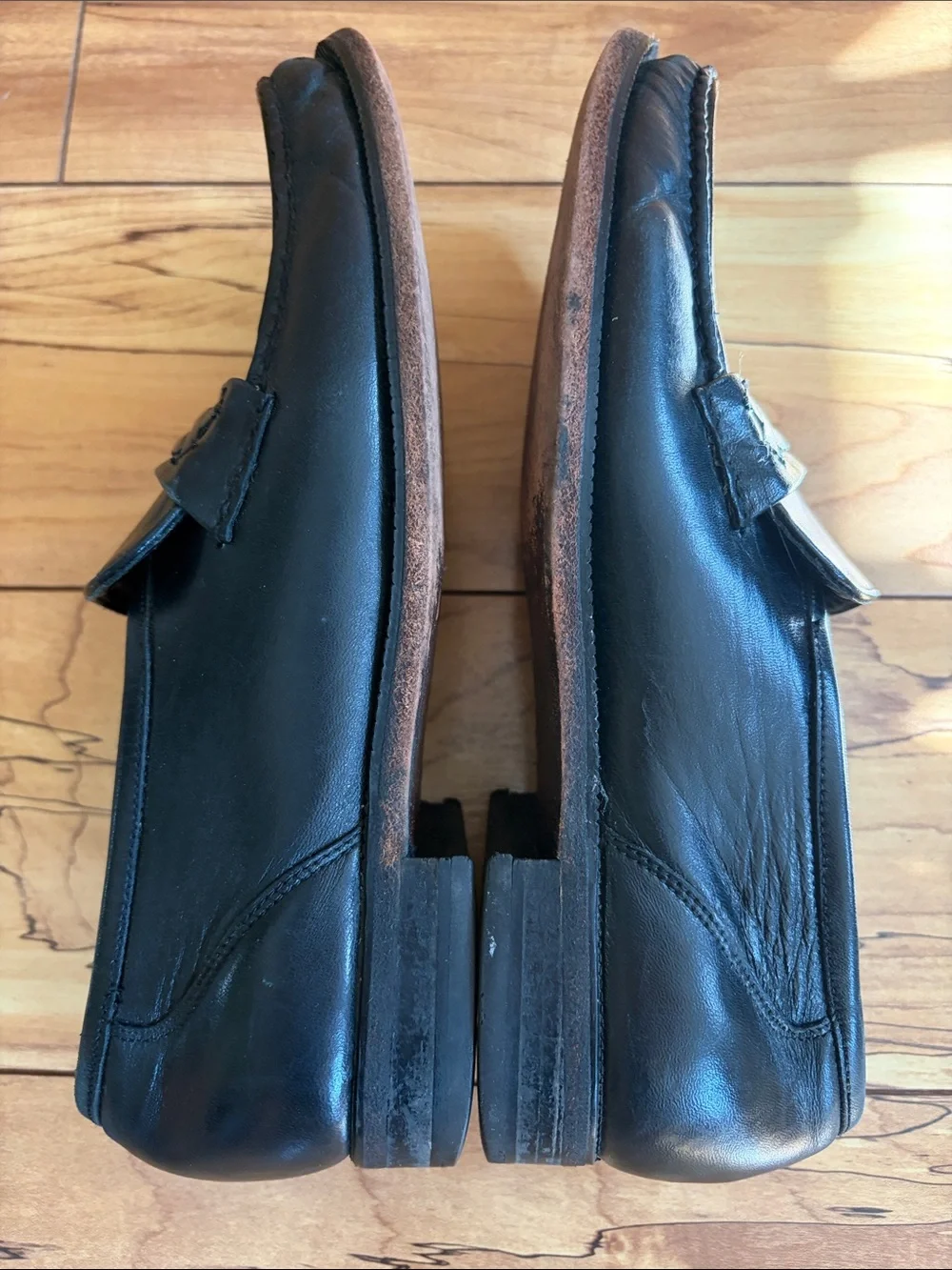 Florsheim Imperial Classic Black Leather Loafer Dress Shoe Mens 8D